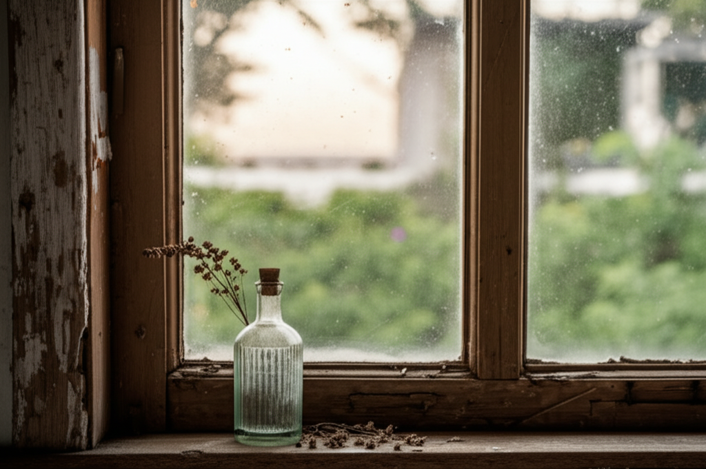 Fönster med karm, 120x140 cm